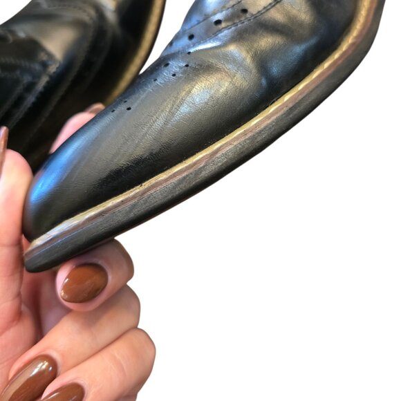 Men's BRUNO MARC Leather Brogue Oxford Derby Shoes sz 11 - Picture 11 of 12